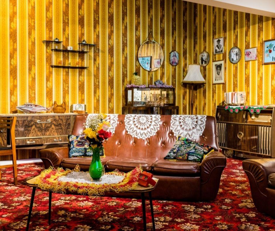 Front room 1976 by Michael Macmilan