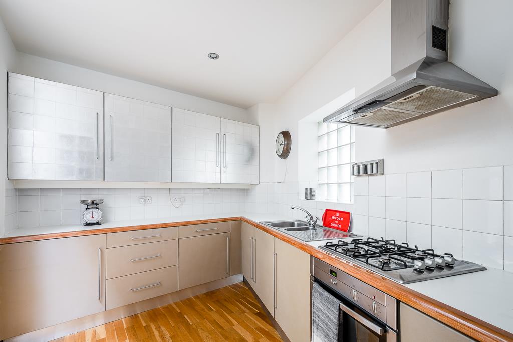 Split level one bedroom apartment with terrace and off street parking for sale in WC1