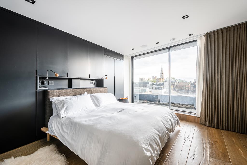 incredible shoreditch penthouse for rent on Curtain Road EC2A