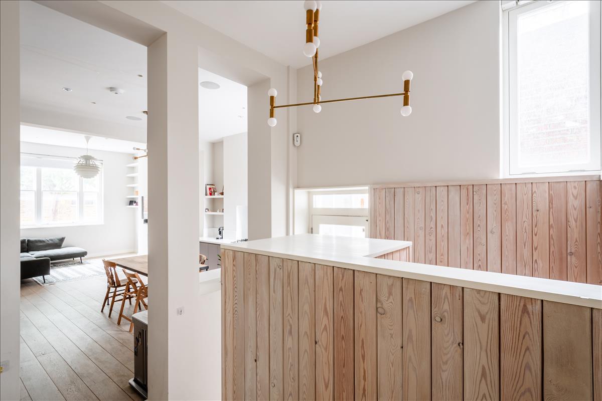 Hallway. Three bedroom split-level duplex apartment for sale on Orde 