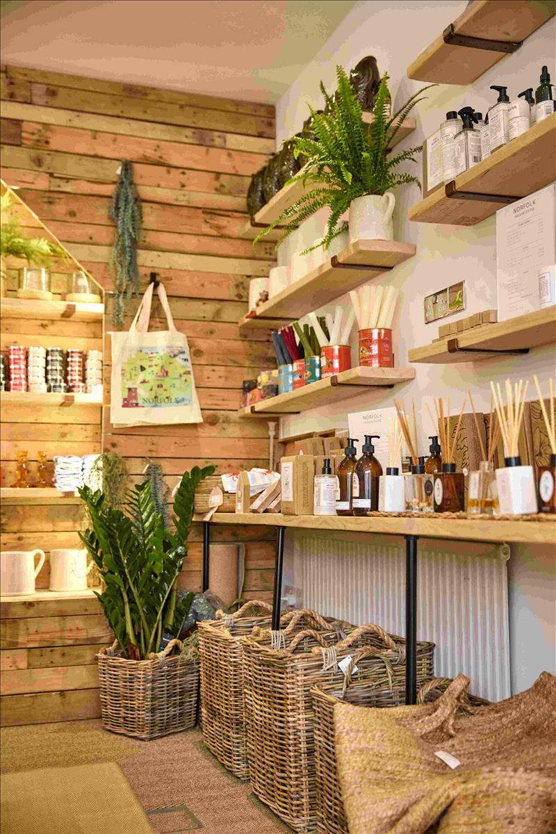 Inside Norfolk Roots Living Shop