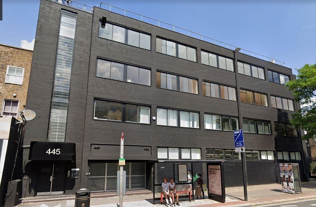 creative space to let on Hackney Road