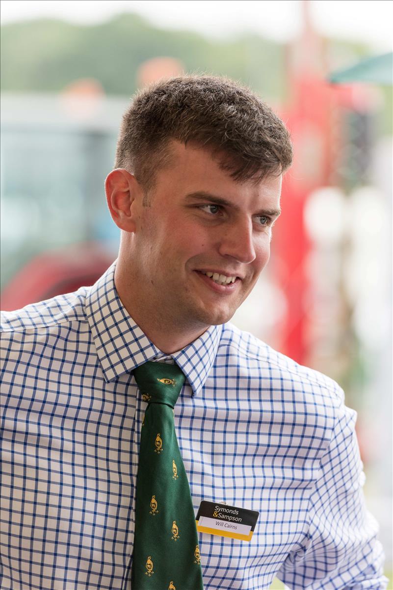 Will Cairns Symonds & Sampson Rural Chartered Surveyor explaining the route to becoming RICS qualified.
