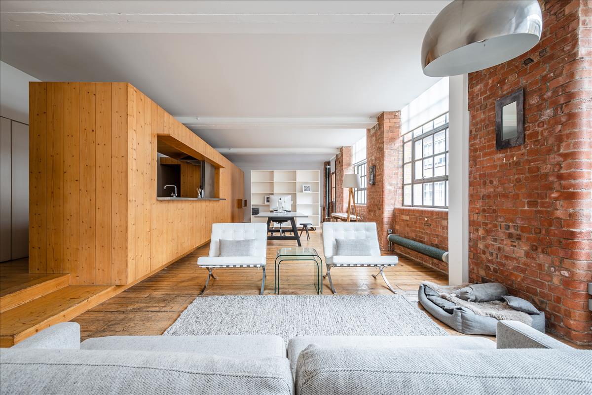  two bed, warehouse conversion