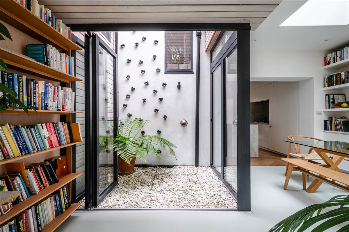 Property for sale, Warneford Street, E9. Climbing wall