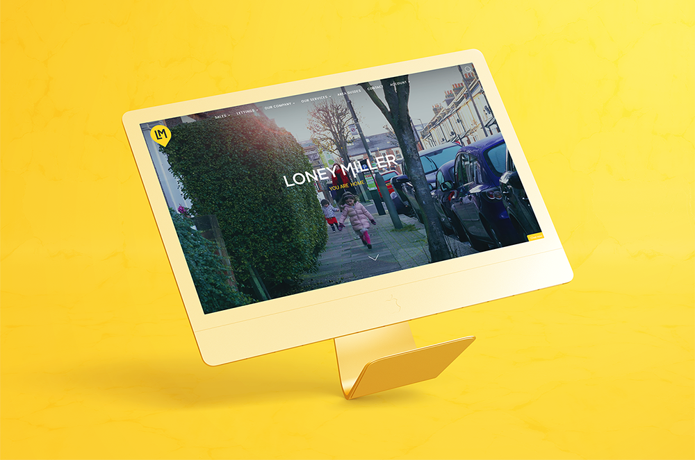 Loney Miller Estate Agent Website Case Study