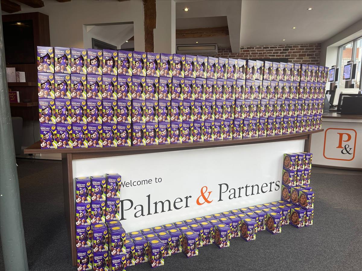 Easter eggs Palmer & Partners