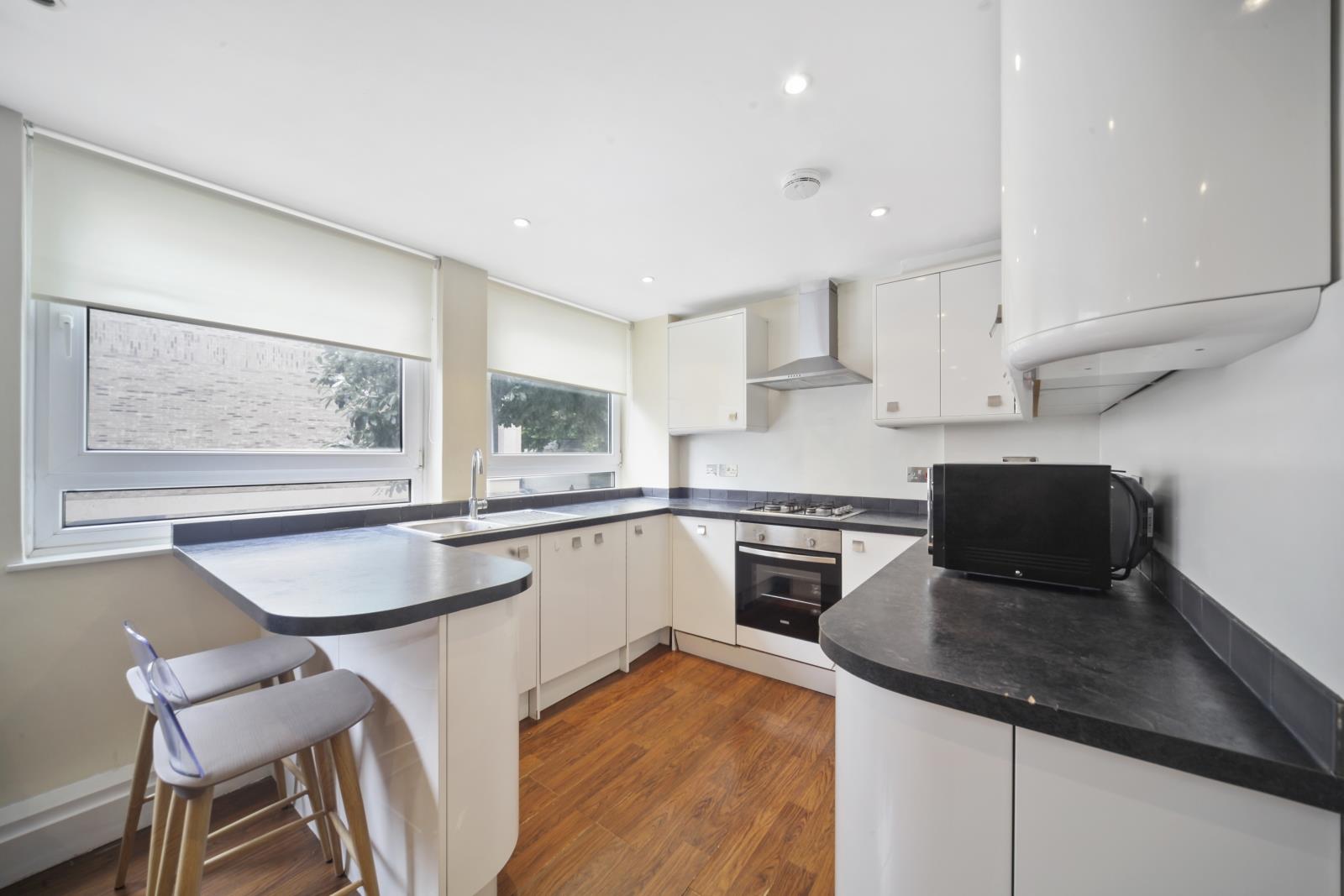 Kitchen. Flat for sale Guilford Street, Camden, London, WC1N. Three bedrooms, two bathrooms. 