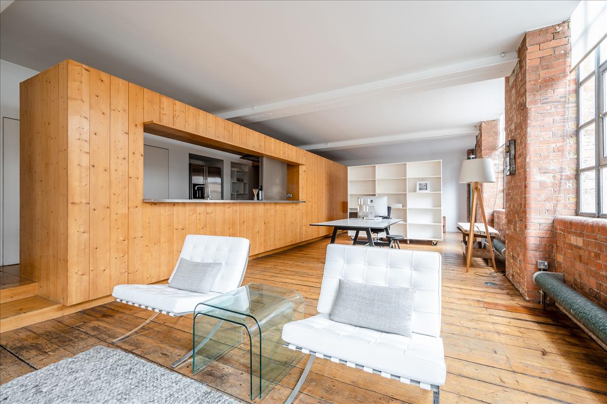  two bed, warehouse conversion