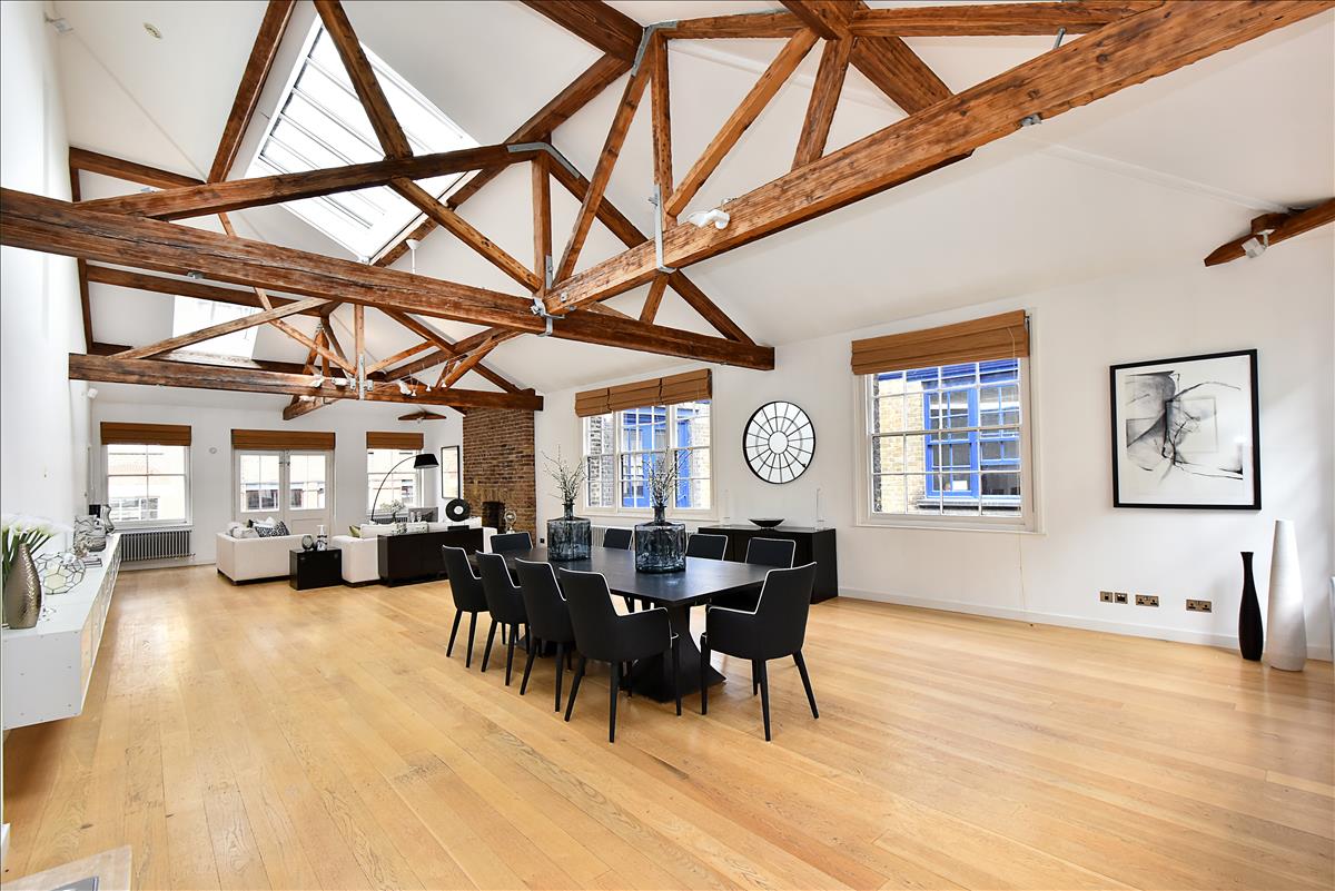 Stunning Shoreditch warehouse apartment for sale