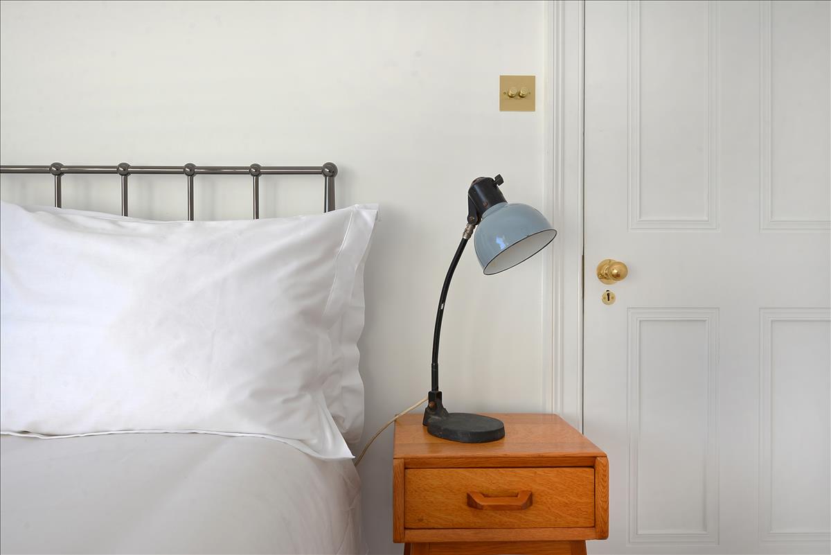 architecturally designed two bedroom, two bathroom split level apartment with courtyard garden on historic Columbia Road