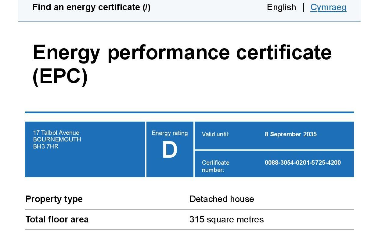 property epc