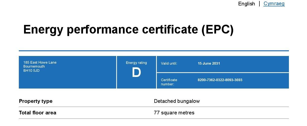 property epc