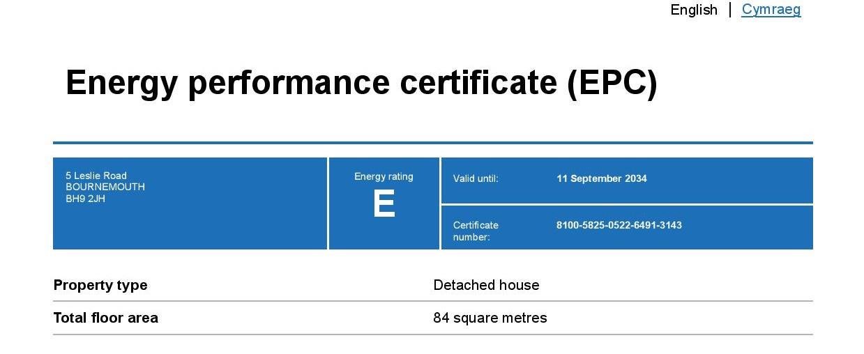 property epc