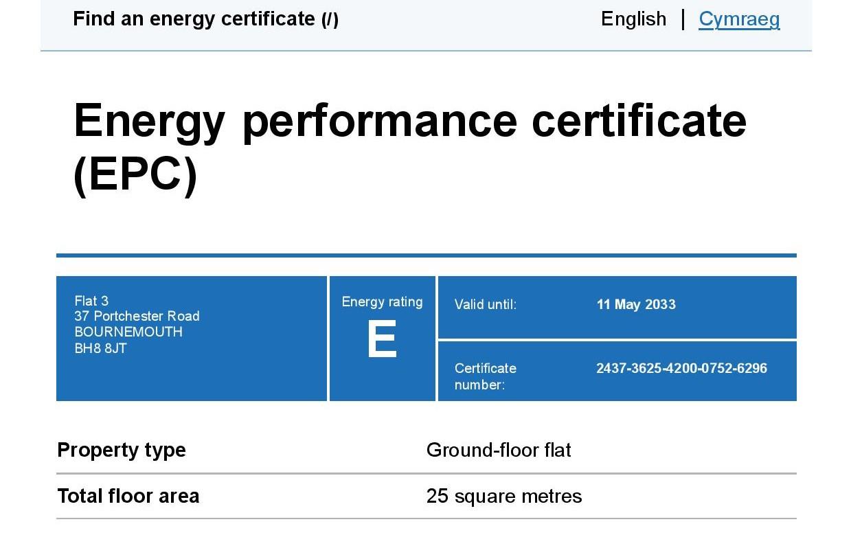 property epc