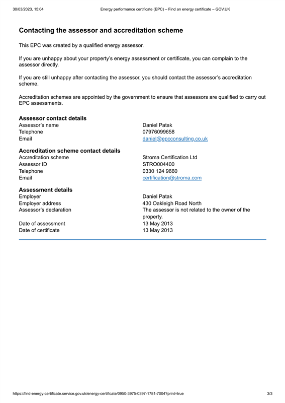 property epc