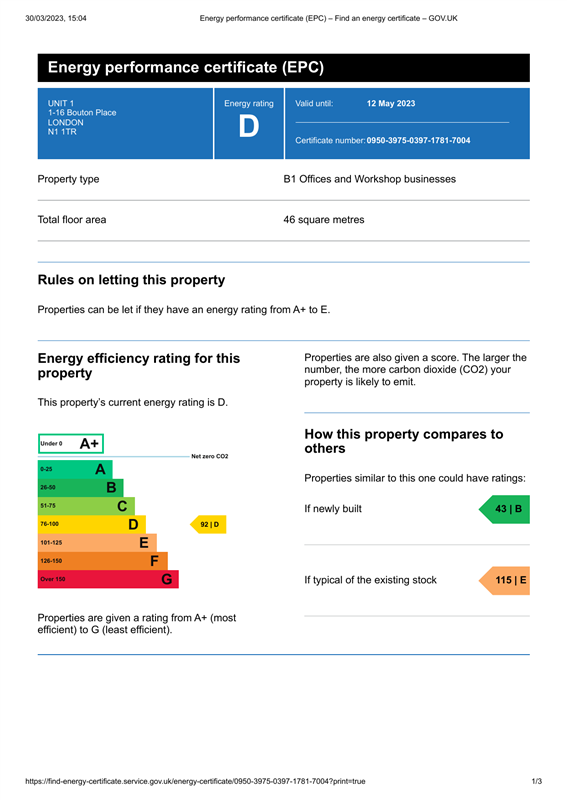 property epc
