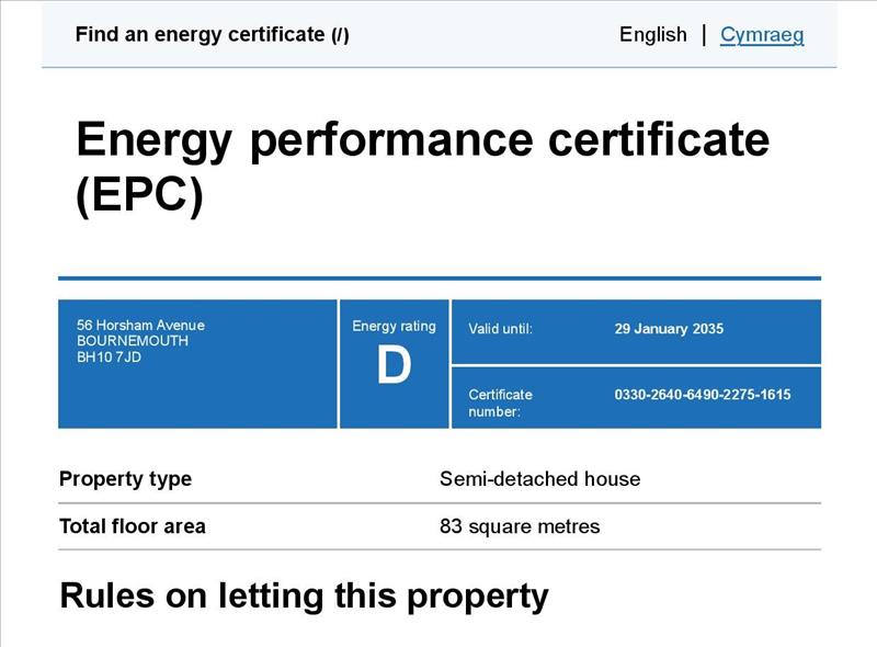 property epc
