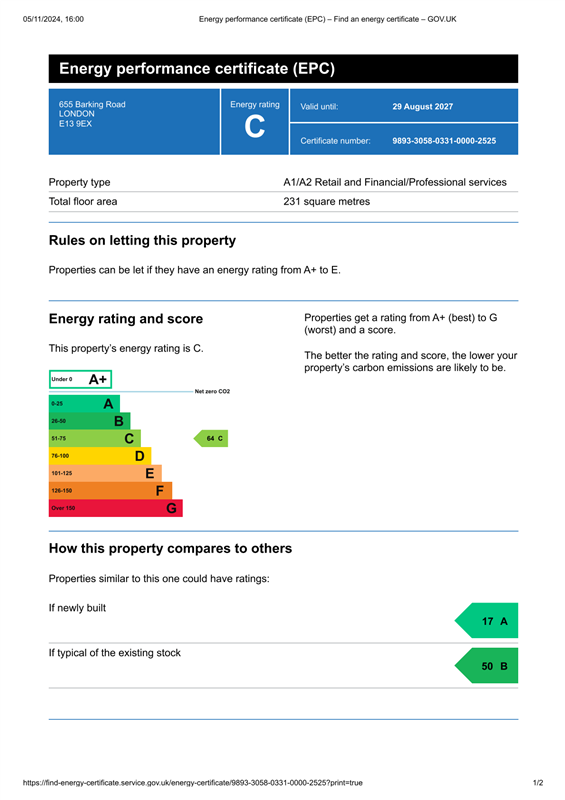 property epc