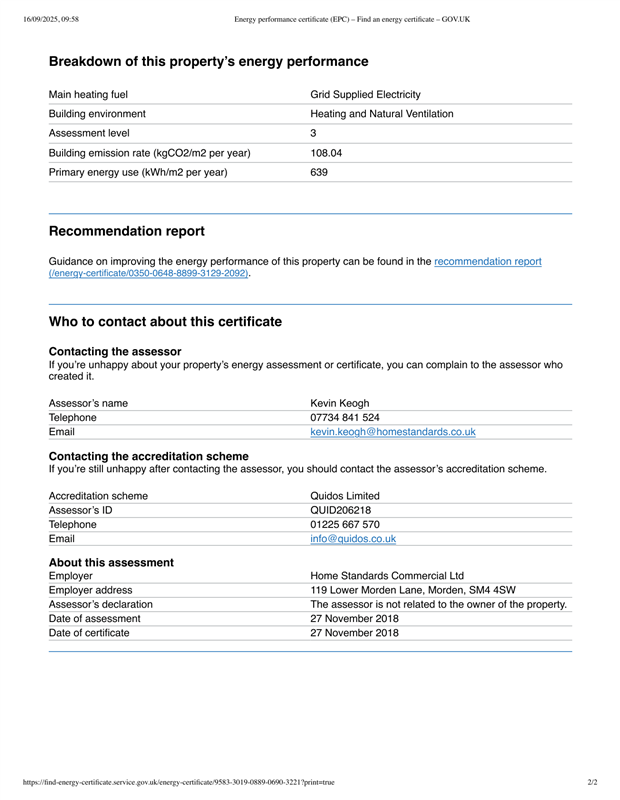 property epc