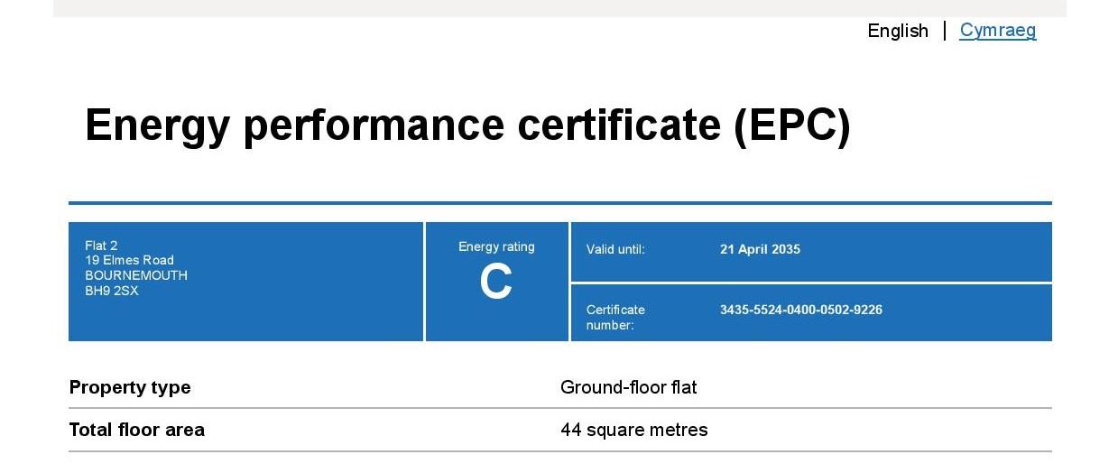 property epc