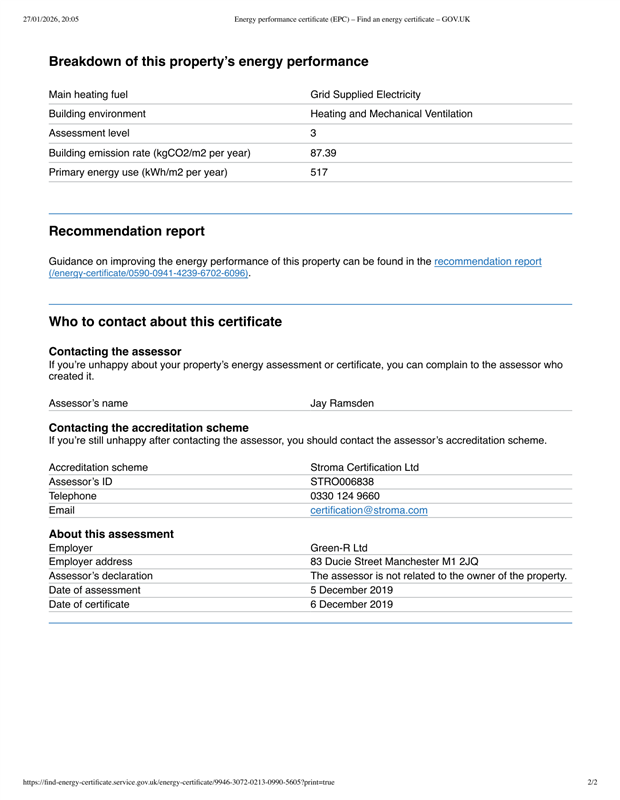 property epc