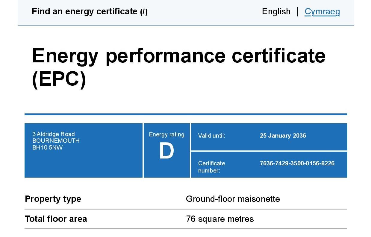 property epc