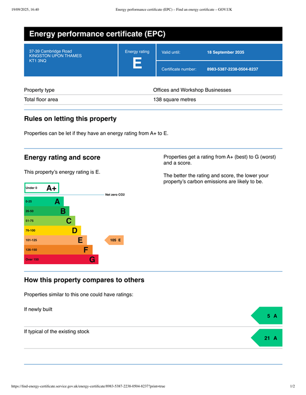 property epc