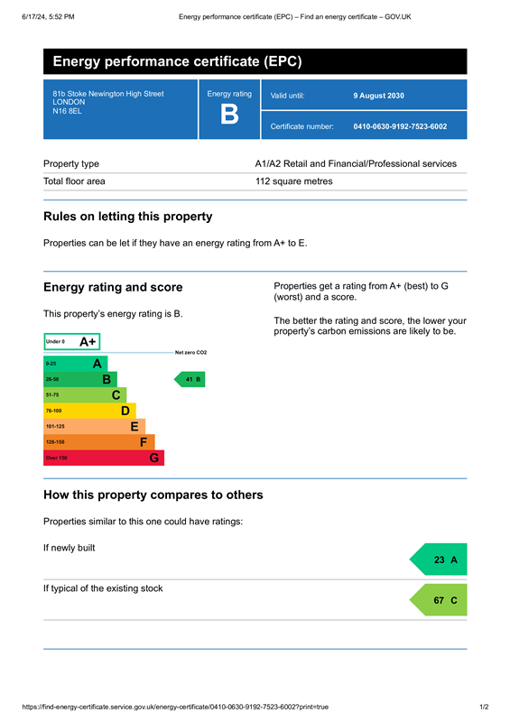 property epc