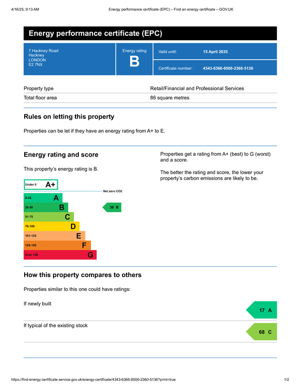 property epc