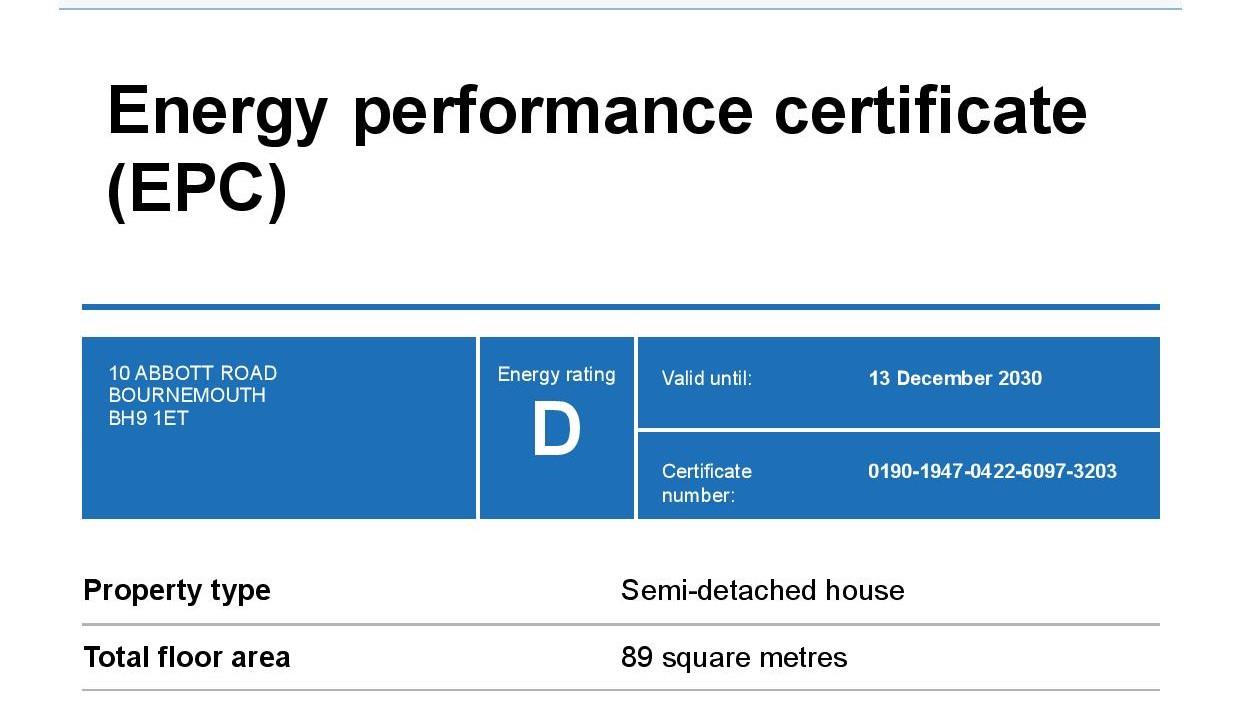 property epc