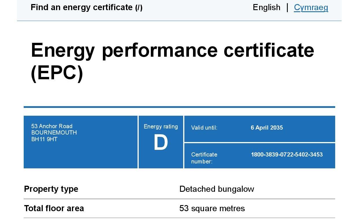property epc