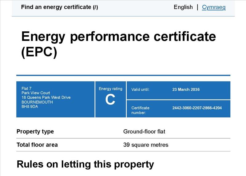 property epc