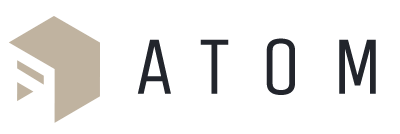 Atom Silicon Template secondary logo