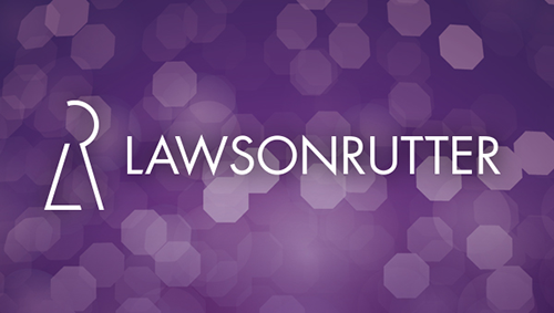 Lawson Rutter footer logo
