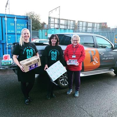 Palmer and Partners estate agents. Supporting local charities.