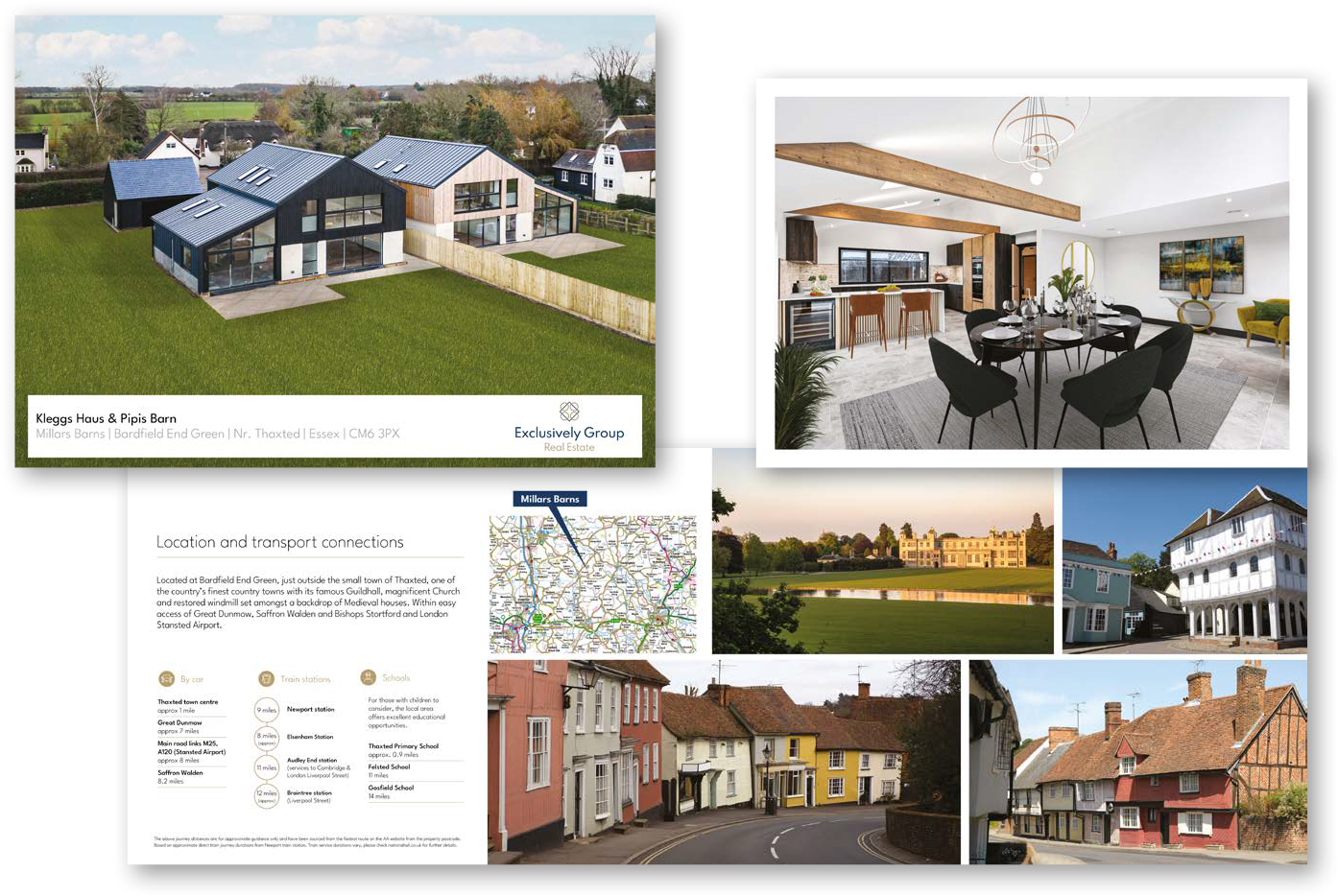 New Build Development Brochures by Exclusively Group Real Estate