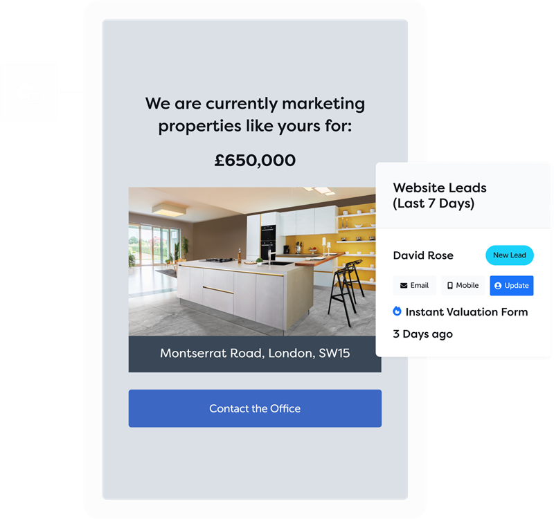 Estate Agent Website Plugins - Instant Valuation Plugin