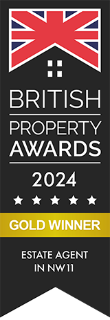 British Property Awards 2024 Gold Winner - Estate Agent in NW11