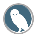 Decorative owl icon