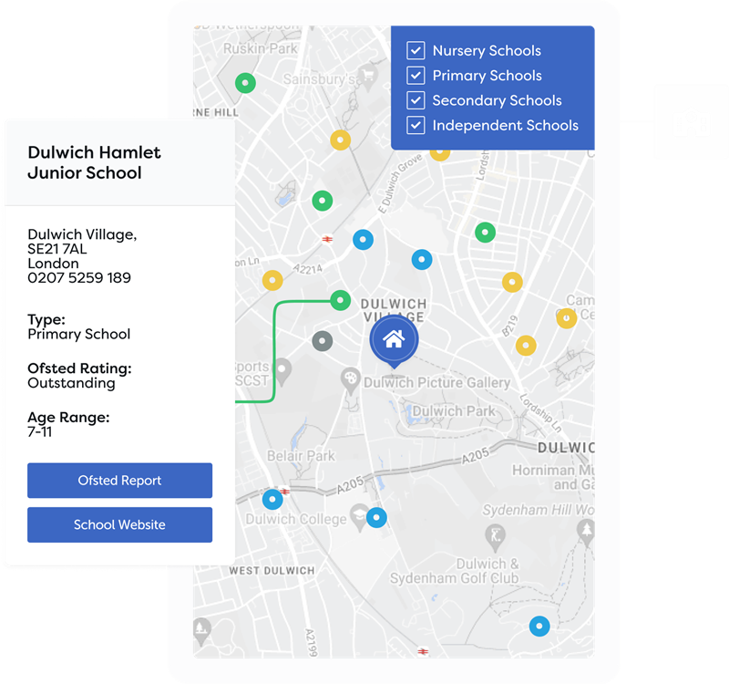 Estate Agent Website Plugins - Schools Data Plugin