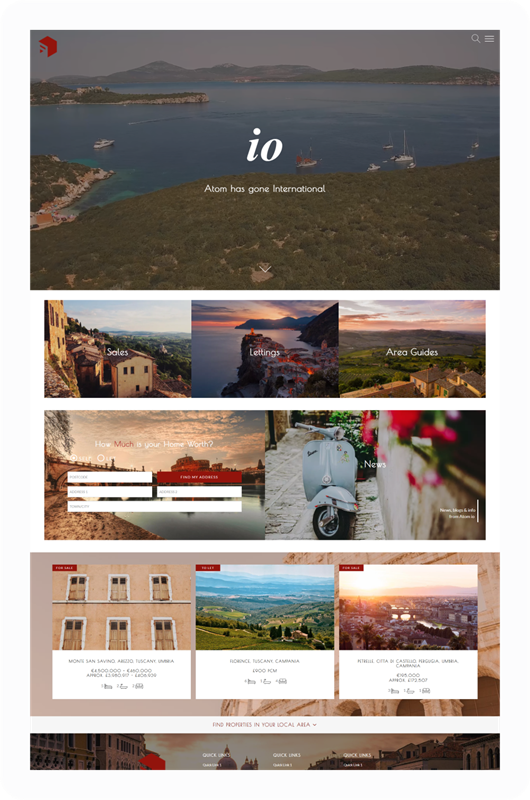 io Estate Agent Website Theme