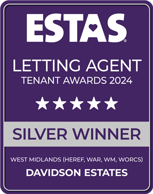 ESTAS Tenant Awards 2024 Letting Agent Silver Winner